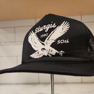 Vintage STURGIS Snapback Trucker HAT